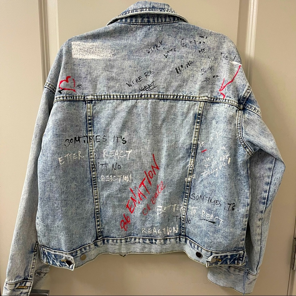 Oversize Ragget Denim Jacket!  OS🔥🔥🔥 Ragget Stylish